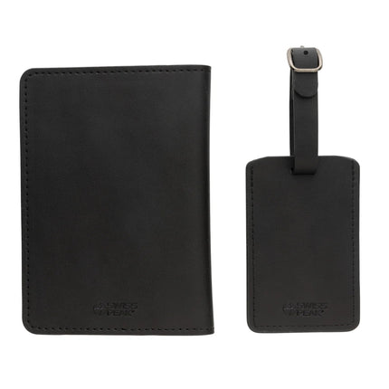 Swiss Peak GRS recycled PU travel gift set - hospitality