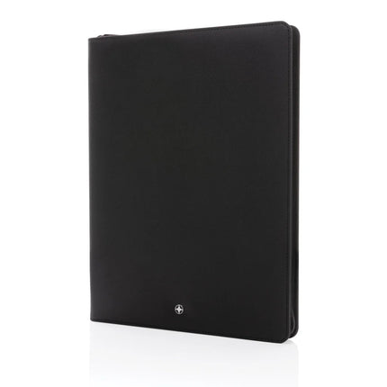 Swiss Peak Heritage RCS rPU A4 portfolio with zipper - hospitality