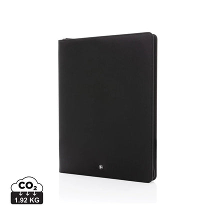 Swiss Peak Heritage RCS rPU A4 portfolio with zipper - hospitality
