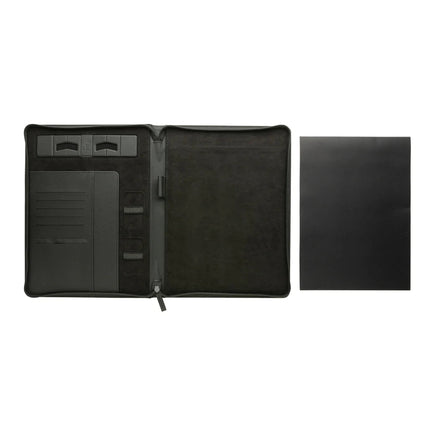 Swiss Peak Heritage RCS rPU A4 portfolio with zipper - hospitality