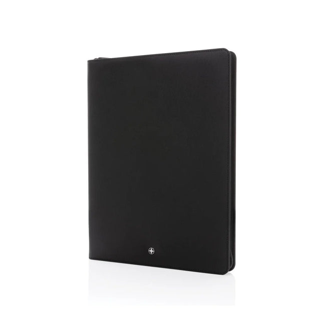 Swiss Peak Heritage RCS rPU A4 portfolio with zipper - hospitality