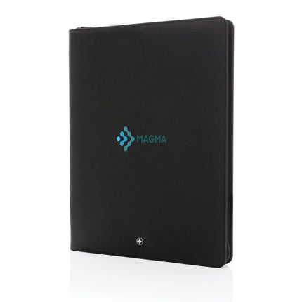 Swiss Peak Heritage RCS rPU A4 portfolio with zipper - hospitality
