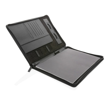 Swiss Peak Heritage RCS rPU A4 portfolio with zipper - hospitality