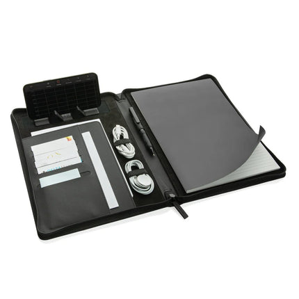 Swiss Peak Heritage RCS rPU A4 portfolio with zipper - hospitality
