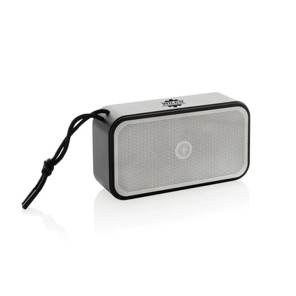Swiss Peak RCS recycled aluminum 10W bass speaker - hospitality