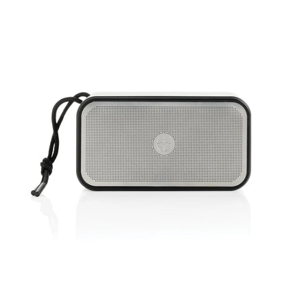 Swiss Peak RCS recycled aluminum 10W bass speaker - hospitality