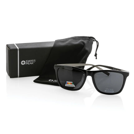 Swiss Peak RCS rplastic polarised sunglasses - hospitality