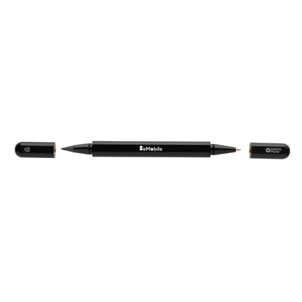 Swiss Peak Storm RCS recycled aluminum dual tip pen - hospitality