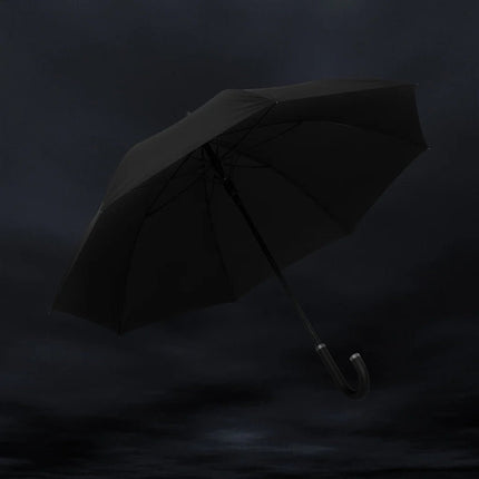 Swiss Peak Vero Aware™ RPET 25” umbrella w luxe handle - hospitality