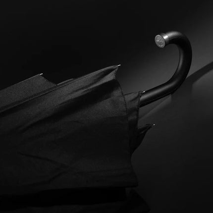 Swiss Peak Vero Aware™ RPET 25” umbrella w luxe handle - hospitality