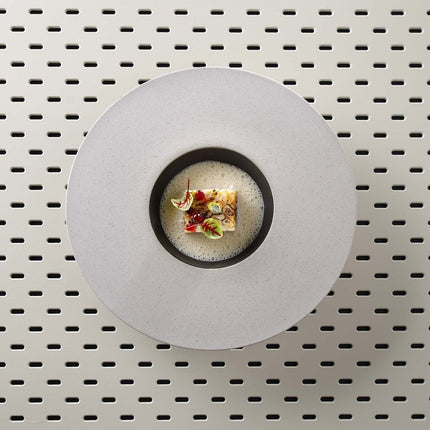 Takumi deep plate with wide rim, 300mm - hospitality