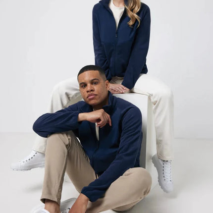 Talun recycled polyester microfleece zip through - hospitality