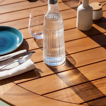 Teak Round Outdoor Table Ø120 - hospitality