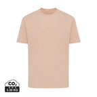 50% Recycled & 50% Organic Cotton / peach nectar / 80 x 71 x 0.5 cm