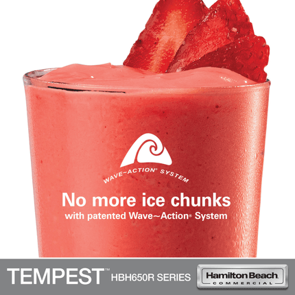 Tempest High-Performance Blender HBH650R-CE, 178X203X(H)457mm - hospitality
