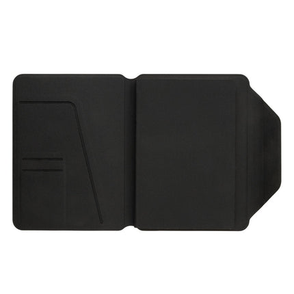 Teri AWARE™ RPET and walnut A5 portfolio - hospitality
