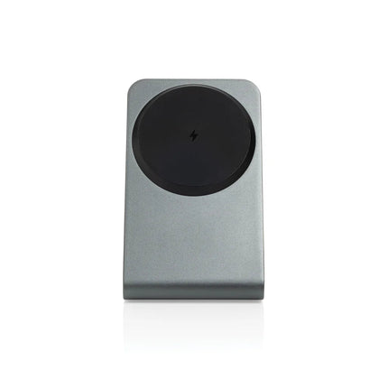 Terra aluminium 15W magnetic wireless charging phone stand - hospitality