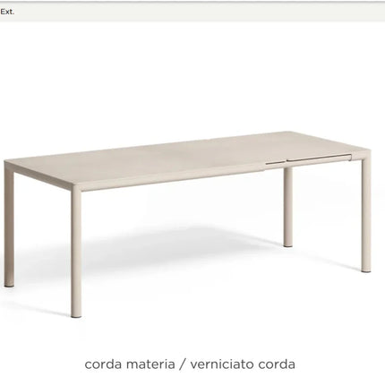 Tevere Lam 147 Extensible HPL Table – 147/211 x 90 cm - FROM SEPTEMBER 2026 - hospitality