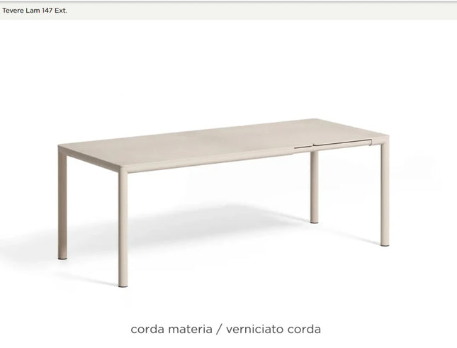 Tevere Lam 147 Extensible HPL Table – 147/211 x 90 cm - FROM SEPTEMBER 2026 - hospitality