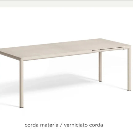 Tevere Lam 147 Extensible HPL Table – 147/211 x 90 cm - FROM SEPTEMBER 2026 - hospitality