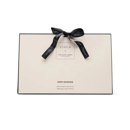 TGL Atelier Collection Hand And Body Care Gift Set In Glass Bottles With Black Pepper Ginger Pomelo Aroma - hospitality