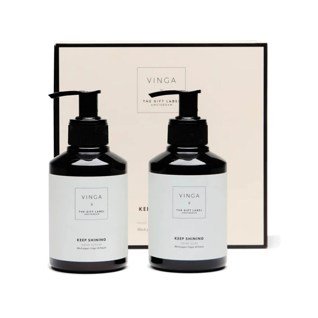 TGL Hand Care Gift Set Signature Collection Two 200 Ml Bottles Scented Black Pepper Ginger Pomelo - hospitality