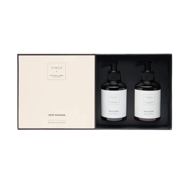 TGL Hand Care Gift Set Signature Collection Two 200 Ml Bottles Scented Black Pepper Ginger Pomelo - hospitality