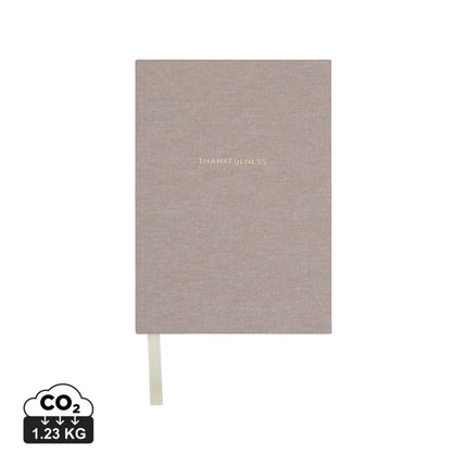 Thankfulness GRS Handbound Recycled Journal Collection - hospitality
