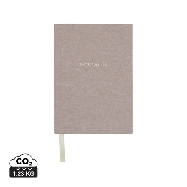 Thankfulness GRS Handbound Recycled Journal Collection - hospitality
