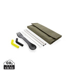 Polyester,Stainless steel / green / 22.5 x 19 x 0.3 cm