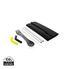 Polyester,Stainless steel / black / 22.5 x 19 x 0.3 cm