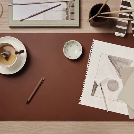 Timo Atelier Desk Pad In Premium PU And RPET - hospitality