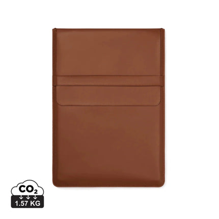 Timo Collection Luxury Laptop Sleeve In Premium PU And RPET 16 Inch With Elegant Stitching - hospitality