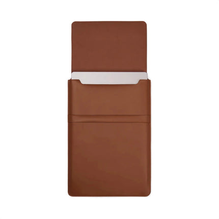 Timo Collection Luxury Laptop Sleeve In Premium PU And RPET 16 Inch With Elegant Stitching - hospitality