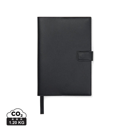 Timo Collection PU RPET Notebook With Exquisite Stitching - hospitality