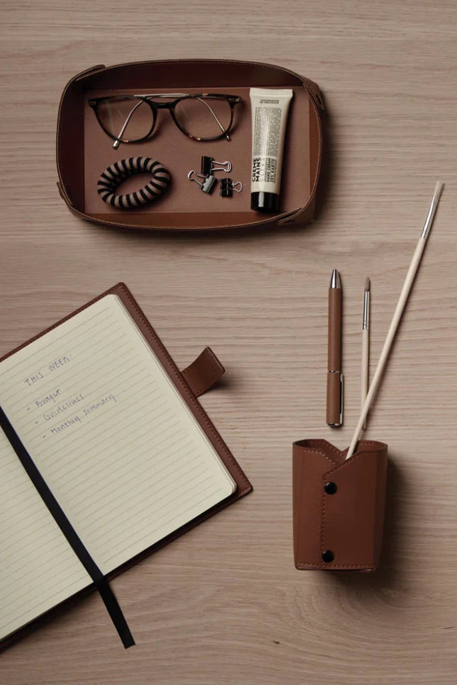 Timo Collection PU Tray Crafted In 40 Percent RPET With Press Button Corners And Fine Stitching - hospitality
