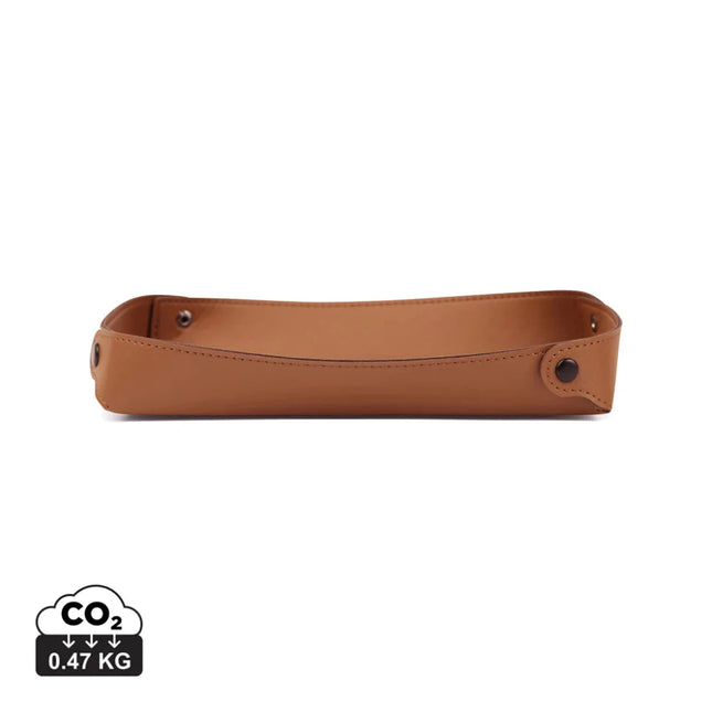 Timo Collection PU Tray Crafted In 40 Percent RPET With Press Button Corners And Fine Stitching – part of the Conference Day kit