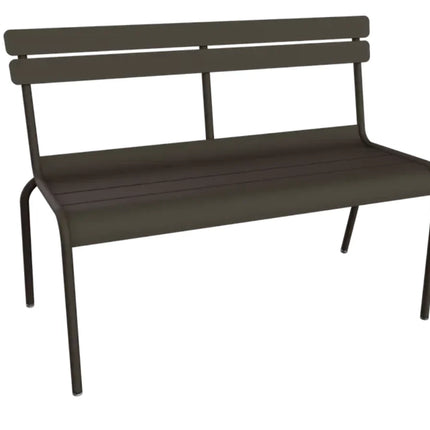Fermob Luxembourg 2/3-seater outdoor bench with backrest