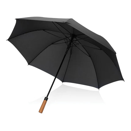 Tony Aware™ 30 inch acacia auto open umbrella - hospitality
