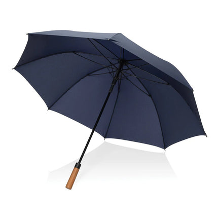 Tony Aware™ 30 inch acacia auto open umbrella - hospitality