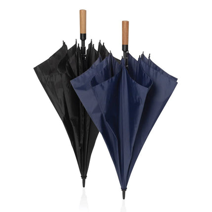 Tony Aware™ 30 inch acacia auto open umbrella - hospitality