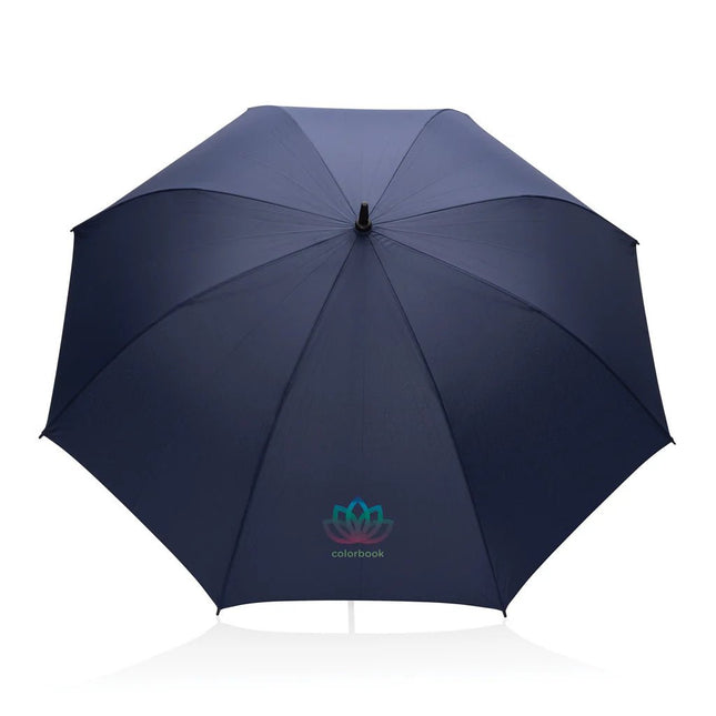 Tony Aware™ 30 inch acacia auto open umbrella - hospitality