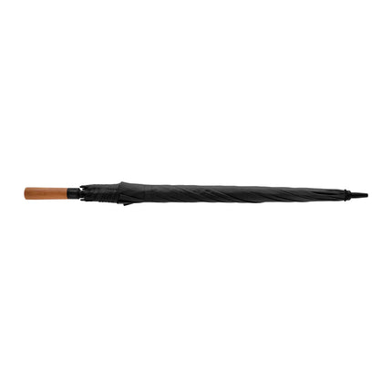 Tony Aware™ 30 inch acacia auto open umbrella - hospitality