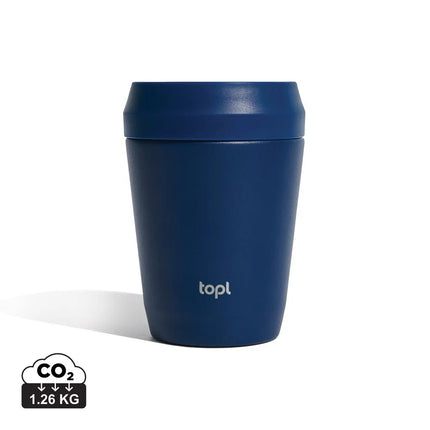 Top Recycled Steel To Go Tumbler Patented 360 Lid 235ml - hospitality