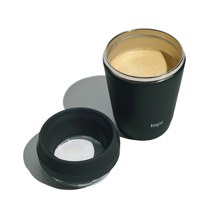 Top Recycled Steel To Go Tumbler Patented 360 Lid 235ml - hospitality