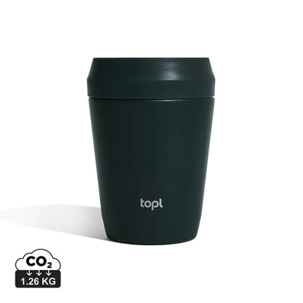 Top Recycled Steel To Go Tumbler Patented 360 Lid 235ml - hospitality
