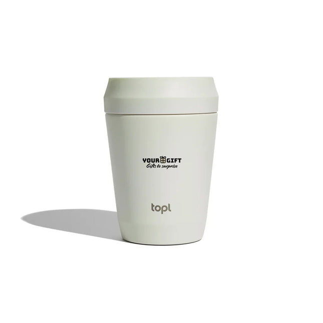 Top Recycled Steel To Go Tumbler Patented 360 Lid 235ml - hospitality