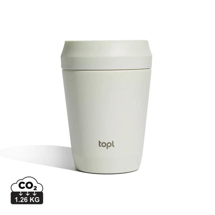 Top Recycled Steel To Go Tumbler Patented 360 Lid 235ml - hospitality