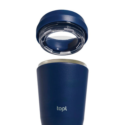 Top Recycled Steel To Go Tumbler Patented 360 Lid 235ml - hospitality