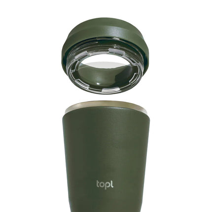 Top Recycled Steel To Go Tumbler Patented 360 Lid 235ml - hospitality